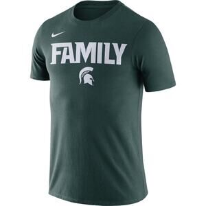 Nike Men's Nike Green Michigan State Spartans Family T-Shirt Size XL